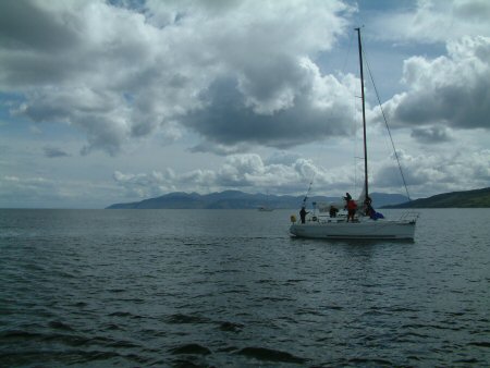 A moody shot, Arran in the distance