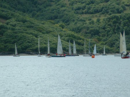 Before the start at the Scottish Series 2007