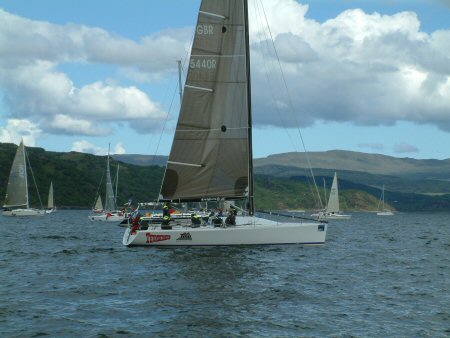 General boating at the Scottish Series