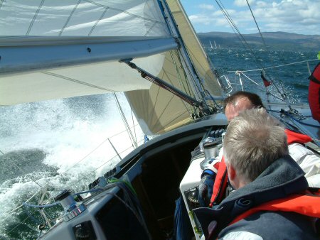 It was windy!