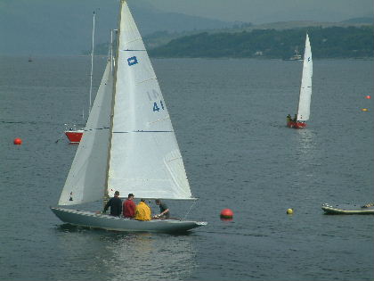 Approaching the start at the Laing O'Rourke Big Scottish Quaich